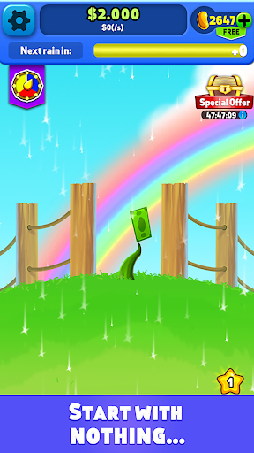 Money Tree: Cash Grow Game - Gameplay image of android game
