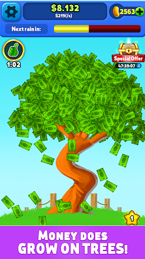 Money Tree: Cash Grow Game - Gameplay image of android game