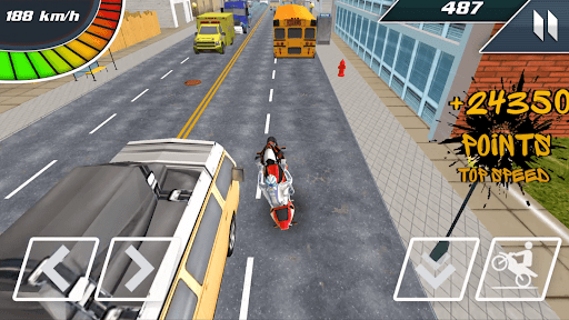 Moto Road Rider: Bike Racing - Gameplay image of android game