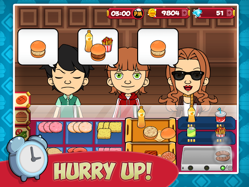 My Burger Shop: Fast Food Game - Gameplay image of android game