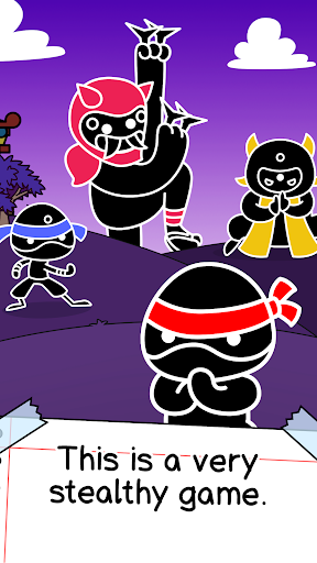 Ninja Evolution: Idle Warriors - Gameplay image of android game