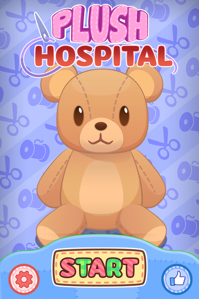 Plush Hospital Teddy Bear Game - Gameplay image of android game