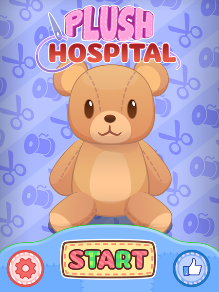Plush Hospital Teddy Bear Game - Gameplay image of android game