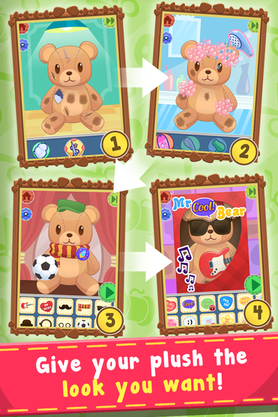 Plush Hospital Teddy Bear Game - Gameplay image of android game