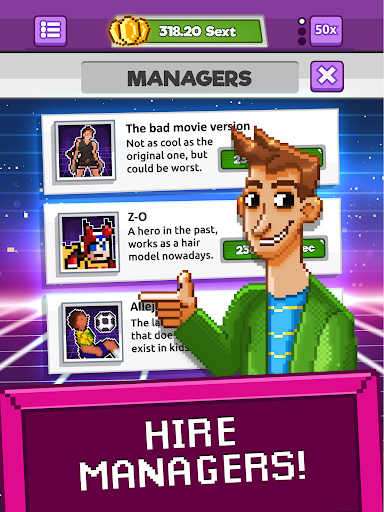 Press Start: Video Game Story - Gameplay image of android game