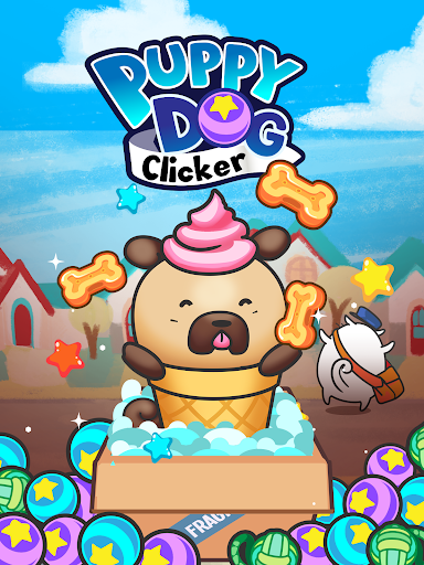 Puppy Dog Clicker: Puppy Game - Gameplay image of android game