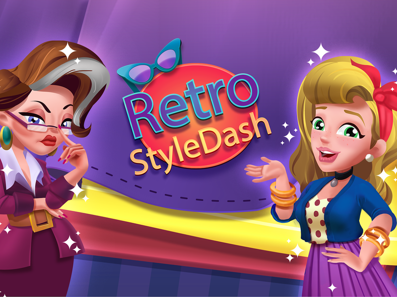 Retro Style Dash: Fashion Shop - عکس بازی موبایلی اندروید