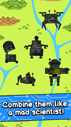 Robot Evolution - Clicker Game - Gameplay image of android game