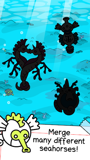 Seahorse Evolution: Sea Mutant - Gameplay image of android game