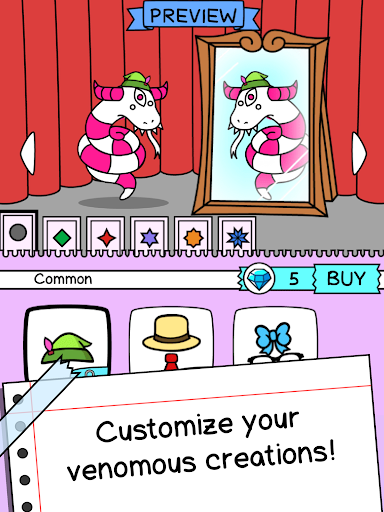 Snake Evolution: Idle Merge IO - Gameplay image of android game