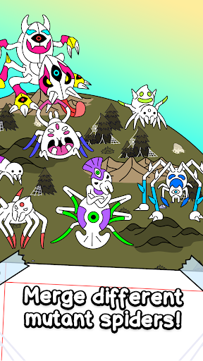 Spider Evolution: Idle Game - Gameplay image of android game
