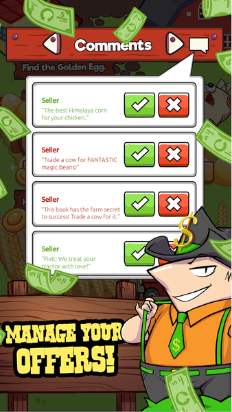 Idle Farm Inc.: Tycoon Game - عکس بازی موبایلی اندروید