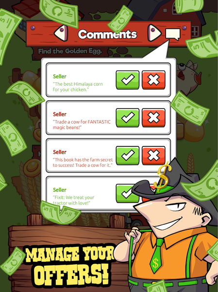 Idle Farm Inc.: Tycoon Game - عکس بازی موبایلی اندروید