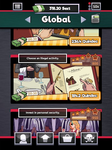 Idle Mafia Inc.: Tycoon Game - Gameplay image of android game