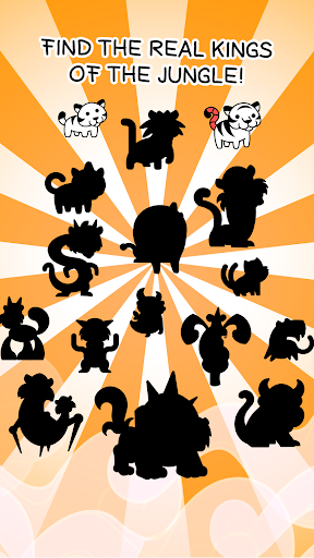 Tiger Evolution Idle Wild Cats - Gameplay image of android game