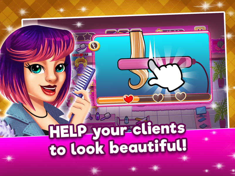 Beauty Salon: Parlour Game - Gameplay image of android game