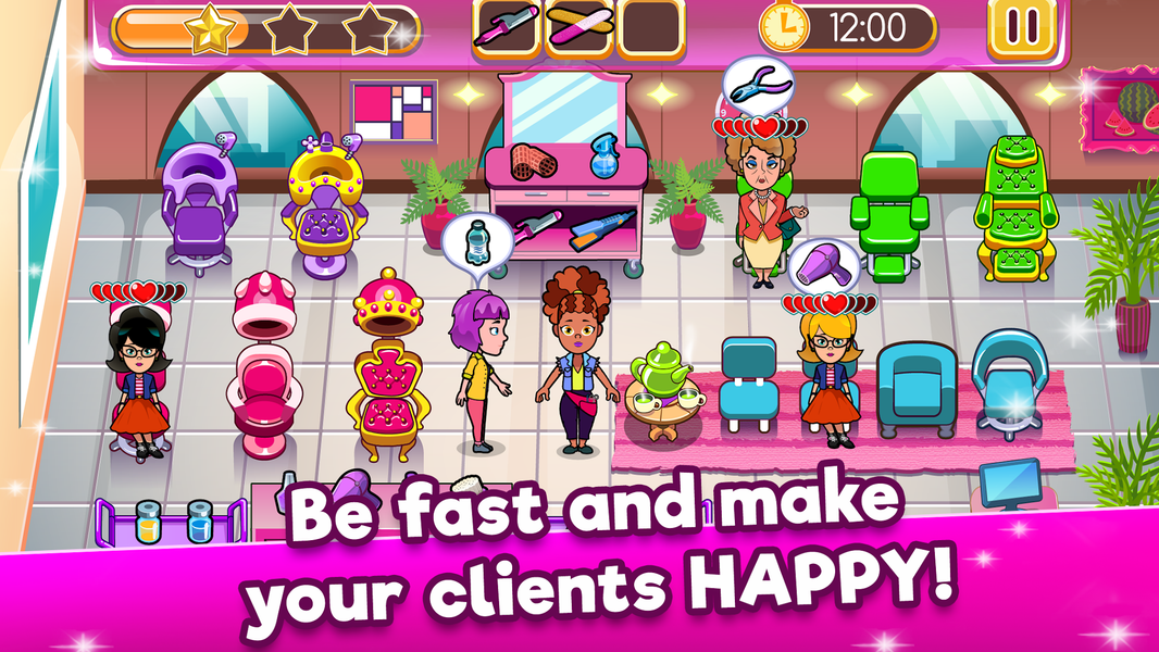 Beauty Salon: Parlour Game - Gameplay image of android game