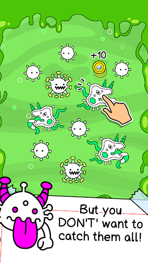 Virus Evolution: Merge Game - Gameplay image of android game