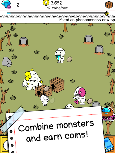 Zombie Evolution: Idle Game - Gameplay image of android game