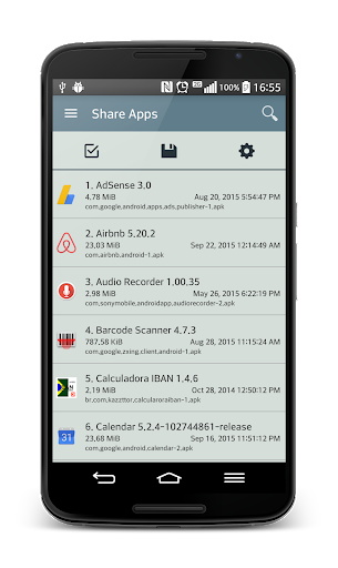 Share Apps - Image screenshot of android app
