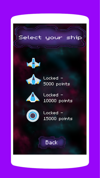 Space craft -  space warrior - Image screenshot of android app