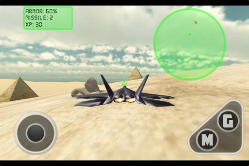 F22 Fighter Desert Storm-Armv6 - Gameplay image of android game