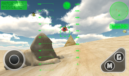 Flight Simulator - F22 Fighter - Gameplay image of android game