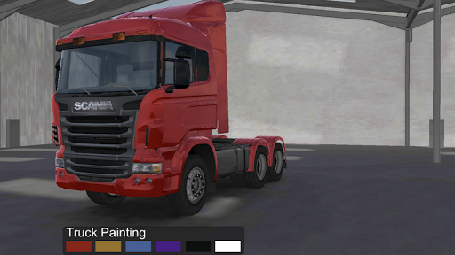 Truck Simulator Grand Scania - Gameplay image of android game