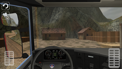 Truck Simulator Grand Scania - Gameplay image of android game