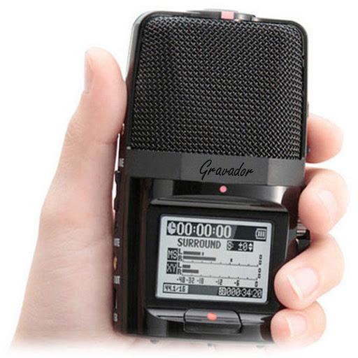 Gravador de Voz com Alta Qualidade Voice Recorder - Image screenshot of android app