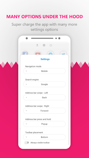 Orions - Privacy Browser - Image screenshot of android app