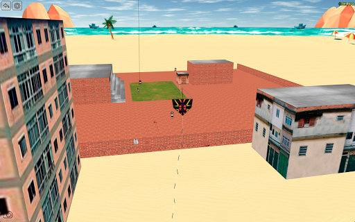 Kite Flying India VS Pakistan - Gameplay image of android game