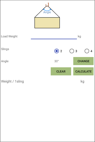 Weight and Sling - عکس برنامه موبایلی اندروید