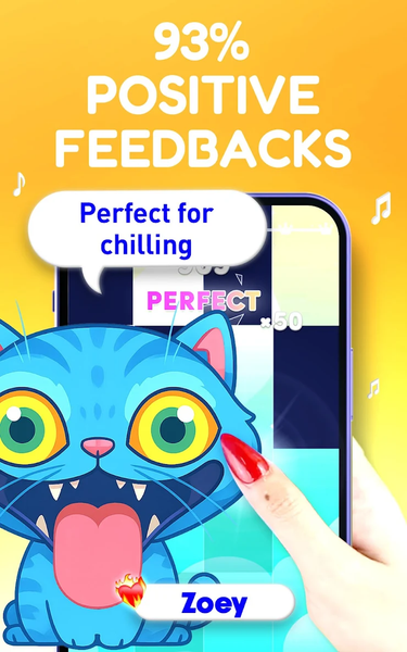 Piano Game 67: Rush Music Song - Gameplay image of android game