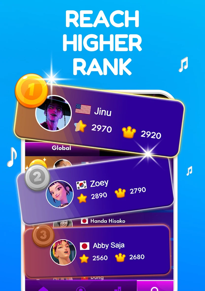 Piano Game 67: Rush Music Song - Gameplay image of android game