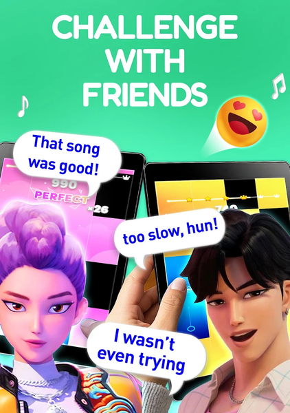 Piano Game 67: Rush Music Song - Gameplay image of android game