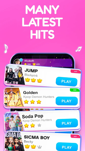 Piano Color Beat 4: Music Game - Gameplay image of android game