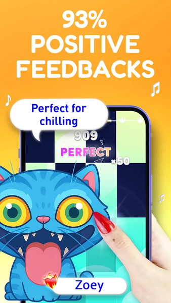 Piano Color Beat 4: Music Game - Gameplay image of android game