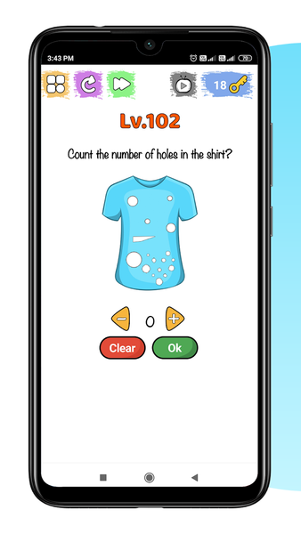 Brain fun trick :tricky puzzle - عکس بازی موبایلی اندروید