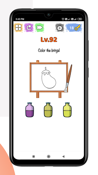 Brain fun trick :tricky puzzle - عکس بازی موبایلی اندروید