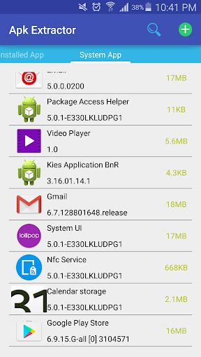 Apk Extractor - Image screenshot of android app
