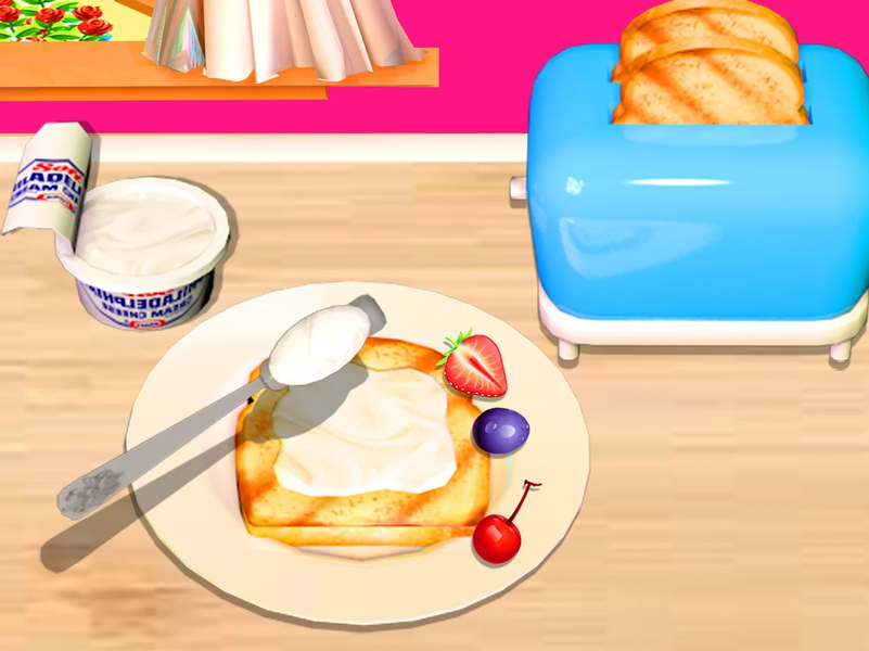 Food Games: Cook Breakfast ۳D - عکس بازی موبایلی اندروید