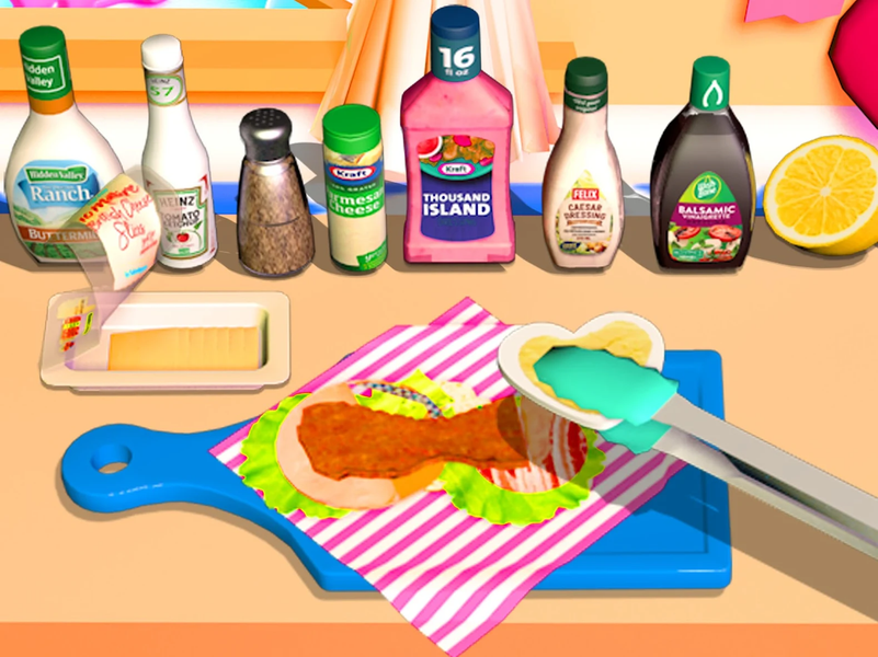 Food Games: Cook Breakfast ۳D - عکس بازی موبایلی اندروید