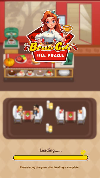Breeze Cafe:Tile Puzzle - عکس بازی موبایلی اندروید