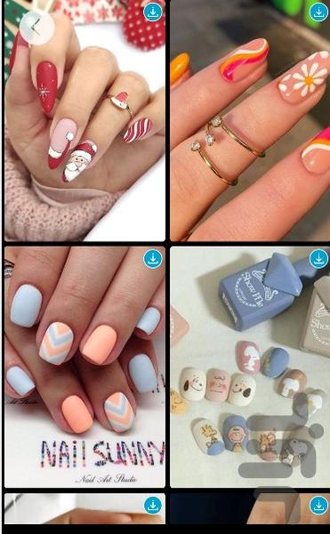 ایده طراحی ناخن - عکس برنامه موبایلی اندروید