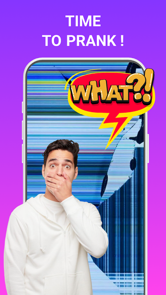 Haha Broken, Broken Screen - Image screenshot of android app