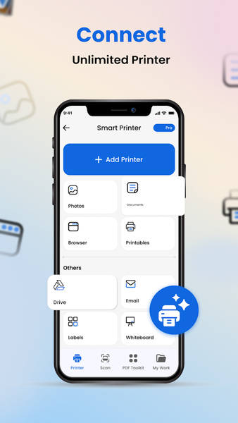 Smart Printer App Scan & Print - عکس برنامه موبایلی اندروید