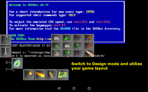 Magic Dosbox Lite - Image screenshot of android app