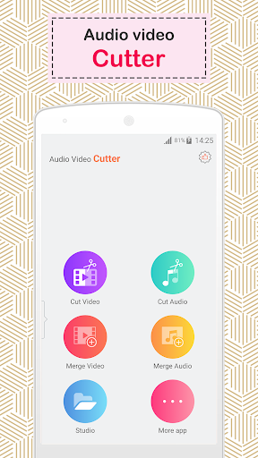 video audio cutter - عکس برنامه موبایلی اندروید