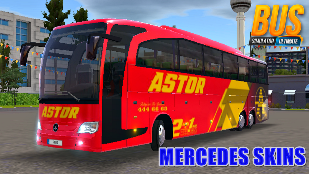 Skin Bus Simulator Ultimate - عکس برنامه موبایلی اندروید